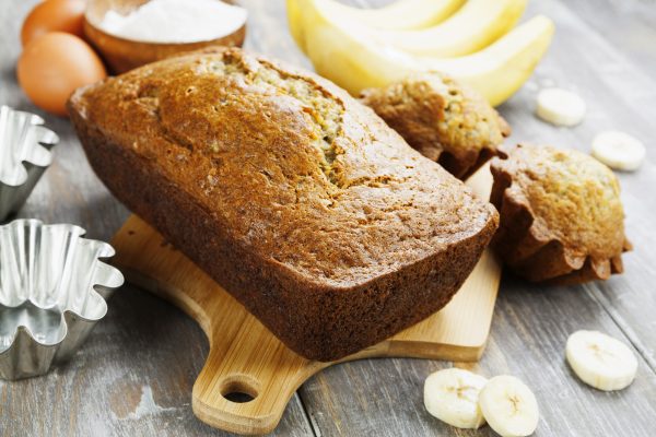 Receita de Bolo de banana