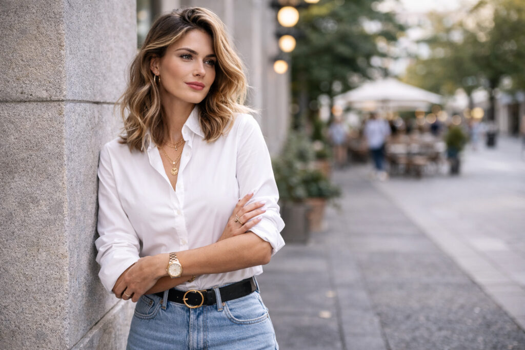 Tenha sempre uma camisa branca no seu guarda roupa em Moda camisa branca