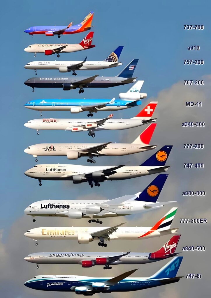 Tipos de avião em Veículos tipos avião