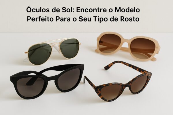 Óculos de Sol: Encontre o Modelo Perfeito Para o Seu Tipo de Rosto
