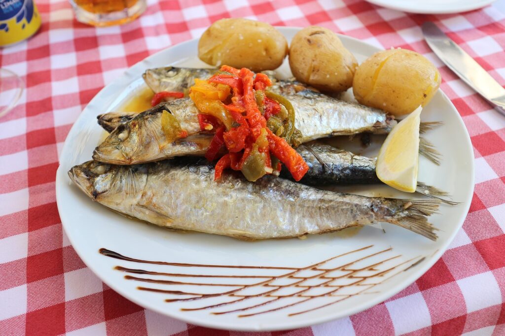 sardinhas assadas

