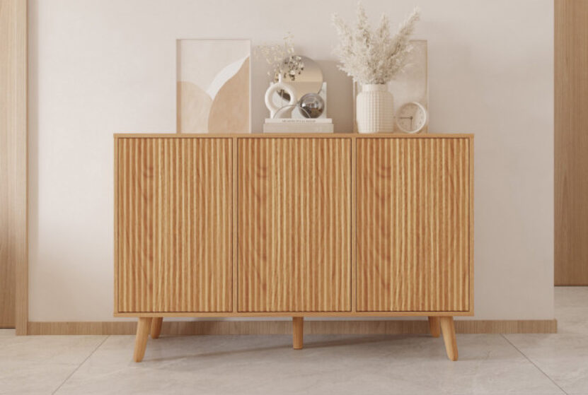 Decoração com estilo: Como integrar um aparador com a mesa de jantar e a sala de estar em Casa Decoração com estilo: Como integrar um aparador com a mesa de jantar e a sala de estar