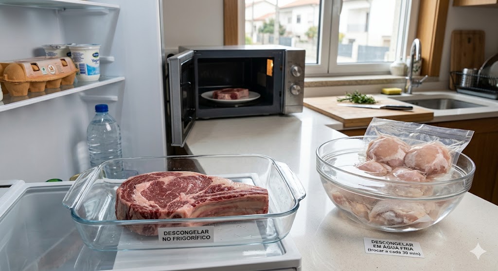 Descongelar Carne Rápido: Dicas Essenciais e Eficazes em Cozinha descongelar carne rápido