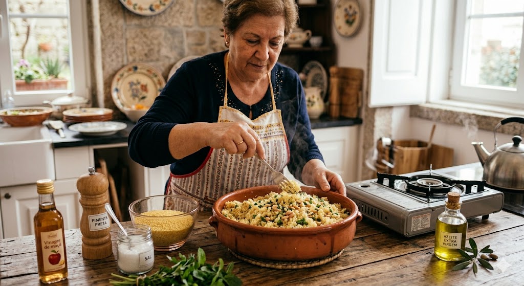 Como Cozinhar Cuscuz em 5 Minutos (E Ficarem Sempre Soltos) em Receitas cuscuz
