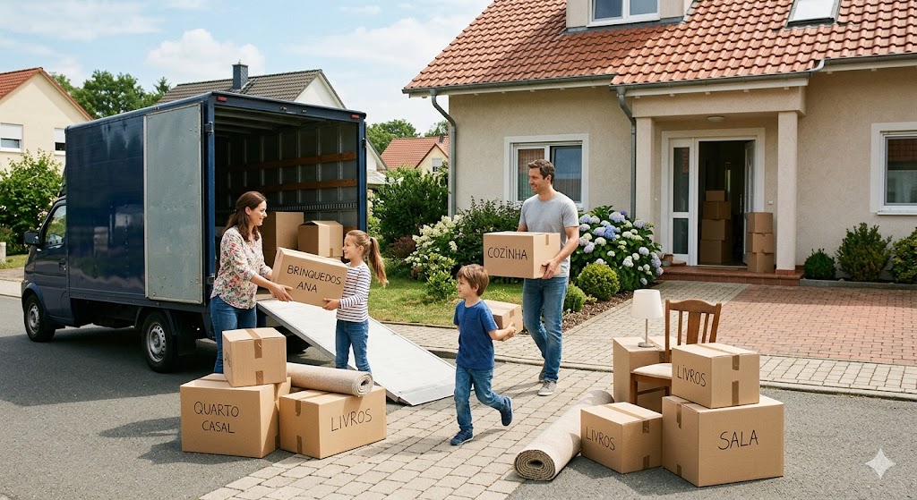 Mudanças de Casa: Guia Geral para Organizar, Transportar e Simplificar o Processo em Casa mudanças de casa