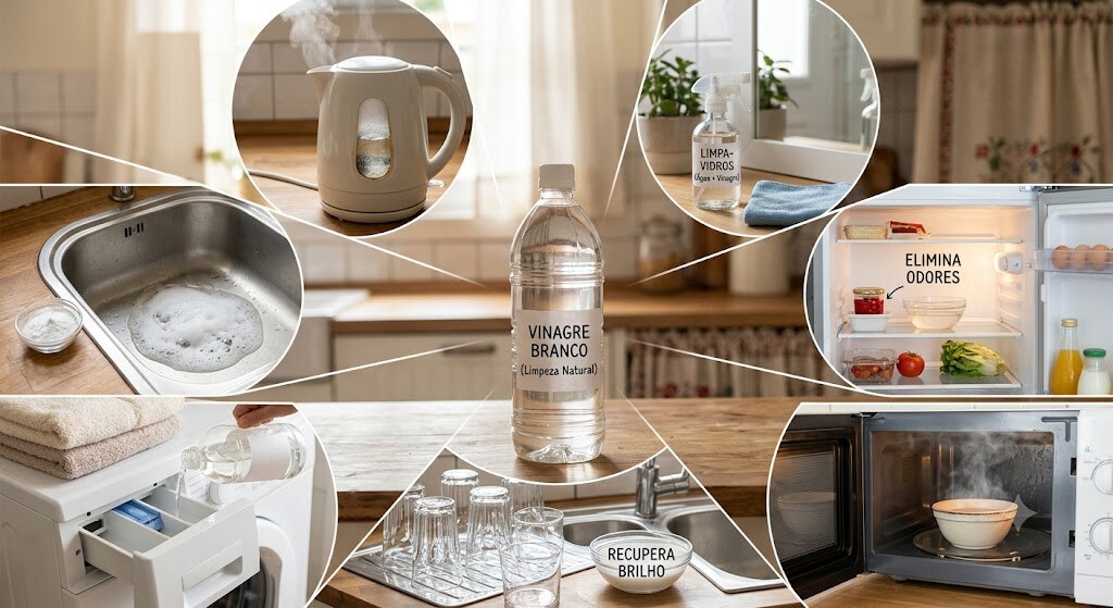 7 Truques com Vinagre Branco que Vão Mudar a Sua Rotina de Limpeza em Casa 7 Truques com Vinagre Branco que Vão Mudar a Sua Rotina de Limpeza